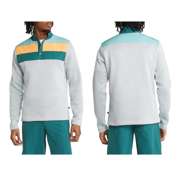 NWT Swannies Golf Foxx Fleece Pullover Size Medium - Picture 1 of 8